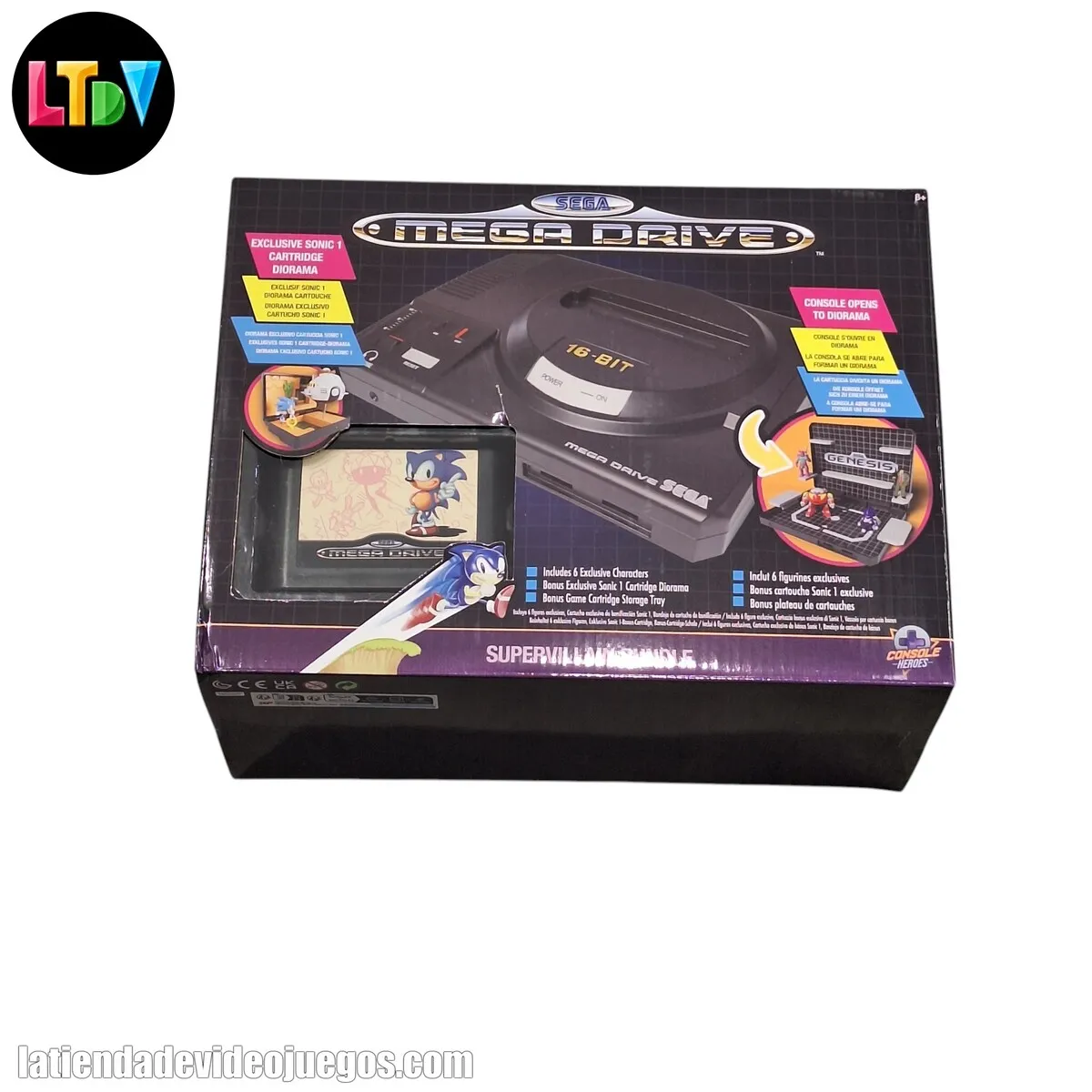 Sega Mega Drive Supervillain Bundle
