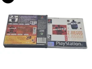 Caja pack doble Driver + Driver 2 PS1